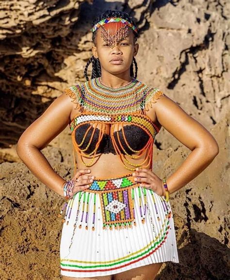 South Africa Zulu Woman Traditional Style