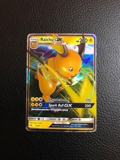 Hidden Fates Raichu Gx 2068 Nm M Ab 1 Kaufen Auf Ricardo