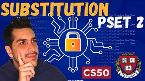 Problem Set 2 Substitution Solution Cs50 Youtube