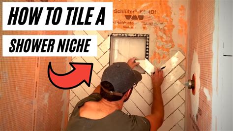 Herringbone Shower Niche How To Install And Tile A Shower Niche