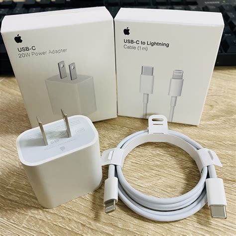 Cable Cargador Original De Apple Logo IPhone Lightning 20W Adaptador De