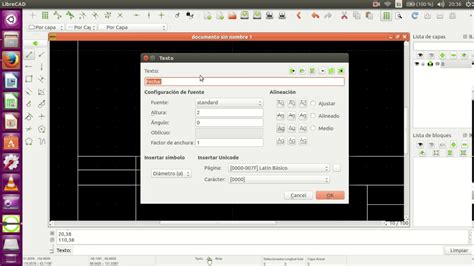 Dibujo del formato A4 con cajetín en el programa LibreCAD YouTube