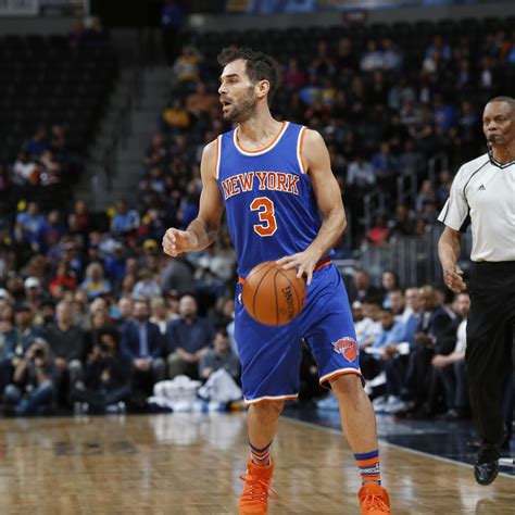 Jose Calderon Injury Updates On Knicks Stars Quadricep And Return