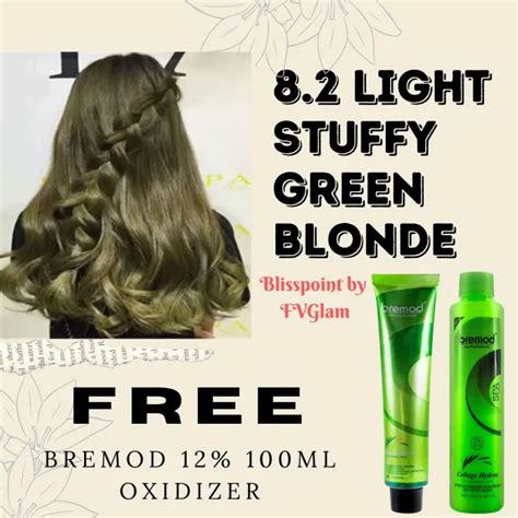 Bliss Point Bremod 8 2 Light Stuffy Green Blonde Bremod 12 Hair Spa