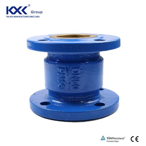 DN100 4inch Pn10 16 Ductile Iron Flanged Non Return Silent Check Valve