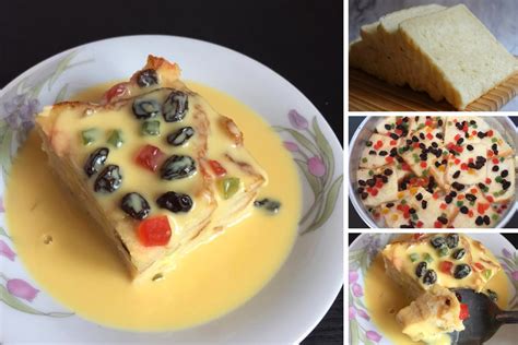 Resepi Puding Roti Simple Bakar Malayersi