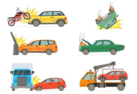 Accidente Moto Vectores Libres De Derechos Istock