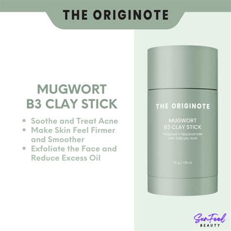 THE ORIGINOTE Mugwort B3 Clay Stick 30g Lazada