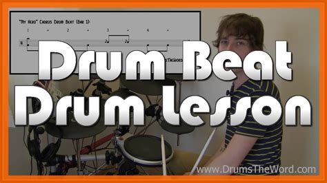 My Hero Foo Fighters Drum Lesson How To Play Drum Beat Dave