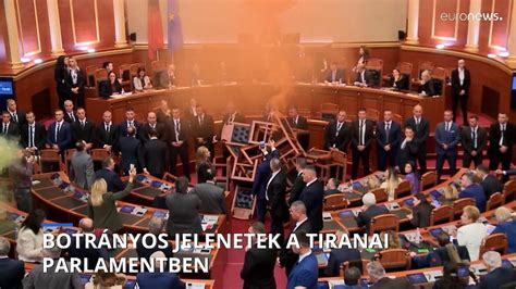 Botr Nyos Jelenetek A Tiranai Parlamentben Video Dailymotion