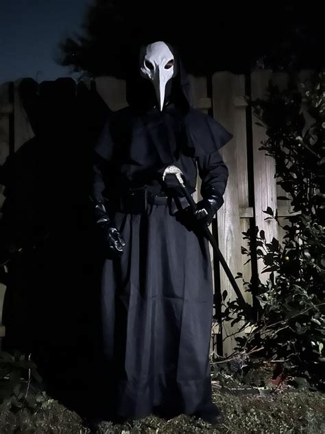 I Tried Recreating The Scp 049 Cover Image With My Halloween Costume