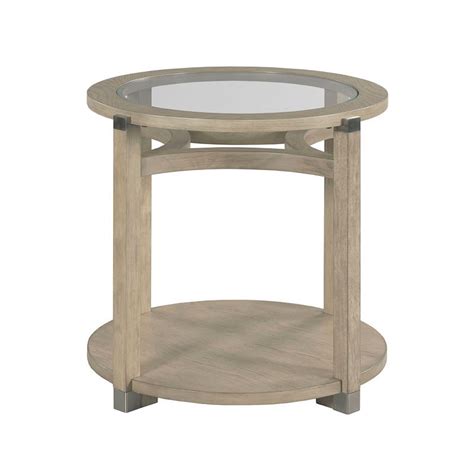 Solstice Round Occasional Table Set Hammary Furniture Cart