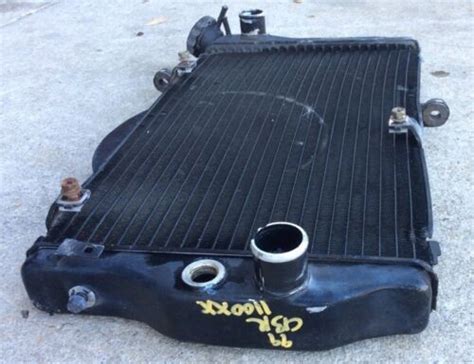 Honda Cbr Xx Black Bird Cbr Radiator Oem Mat E Ebay