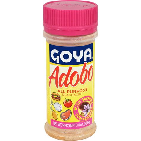 Goya Adobo All Purpose Spices And Seasoning 8 Oz Bottle