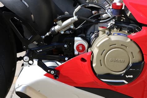 Adjustable Rear Sets RPS Ducati Panigale V4 EASY Cnc Racing