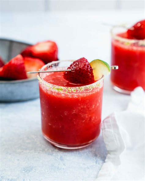 Top 10 Strawberry Cocktails A Couple Cooks