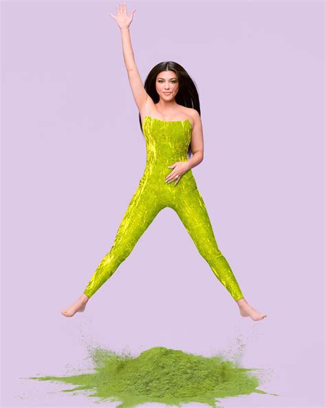 Kourtney Kardashian Shows Off Slim Body In Green Jumpsuit As Fans Slam