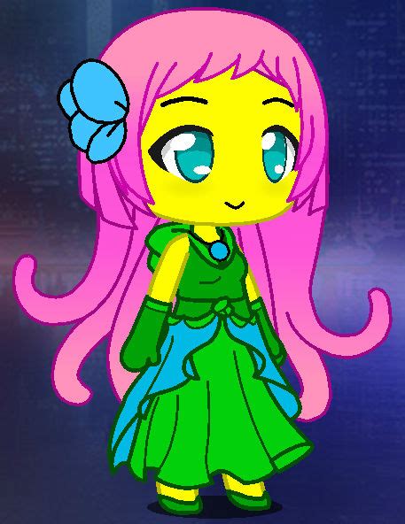 MLP Princess Fluttershy Gala as Gacha Club by edibetaawo on DeviantArt