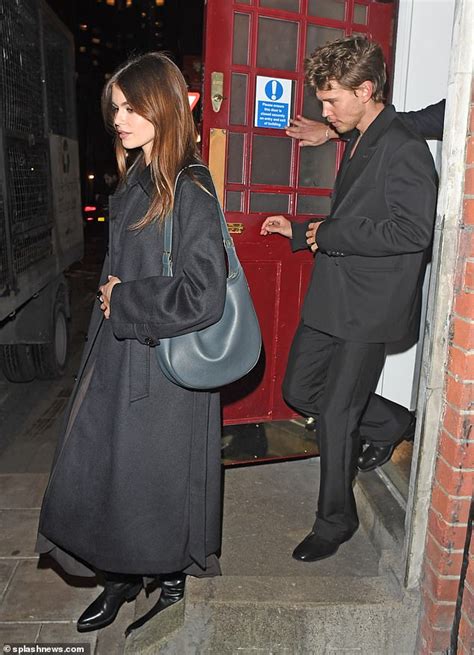 Austin Butler And Girlfriend Kaia Gerber Seen Leaving Romantic Dinner Date In London After The