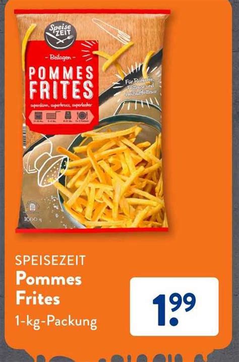 Speisezeit Pommes Frites Angebot Bei Aldi S D Prospekte De