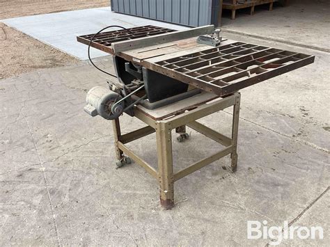 Craftsman 100 Table Saw Bigiron Auctions