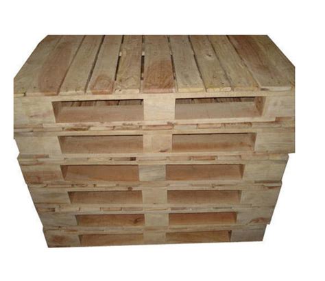 1200 Kg Load Capacity Two Way Collar Type Pinewood Pallet At Best Price