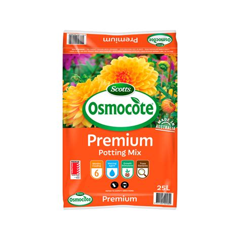 Scotts Osmocote 25l Premium Potting Mix Bunnings Australia