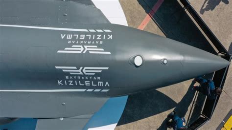 Turkey S First Unmanned Fighter Jet Kizilelma Takes Off At The Airbase