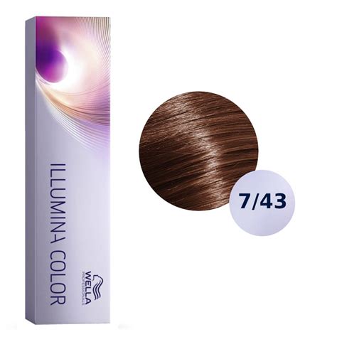 Wella Illumina Color 7 43 Farba 60ml 7 43 NOWOŚCI Uroda Uroda i