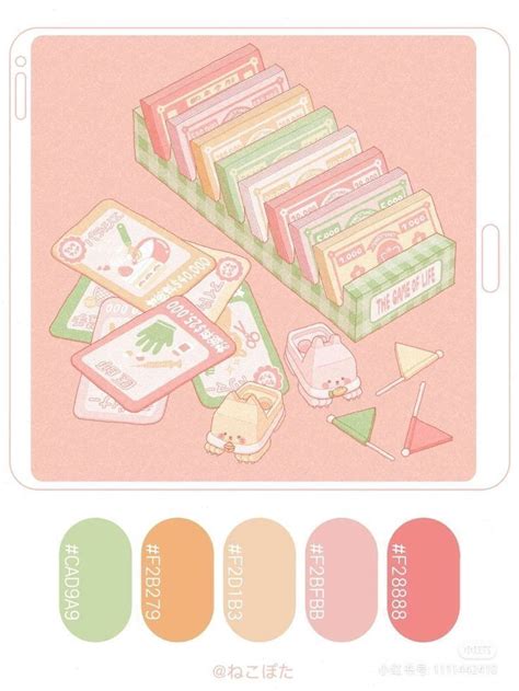 Pin De Kailani En Quick Saves Paleta De Colores Planos Paleta De