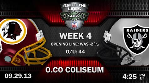 Washington Redskins Vs Oakland Raiders NFL Week 4 Preview 2013 NFL