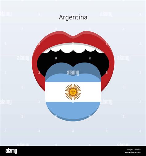 Argentina Idioma Resumen Lengua Humana Ilustración Vectorial Imagen Vector De Stock Alamy