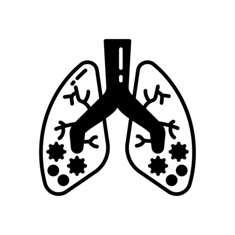 Pneumonia Icon In Vector Illustration Vector Art At Vecteezy