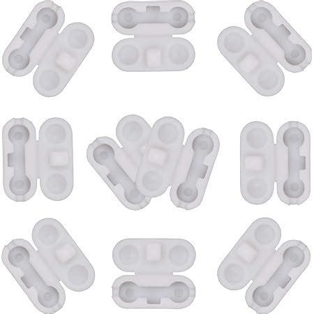 Amazon SBYURE 20 Pack Clear Plastic Beaded Chain Connector