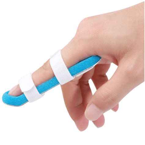 Blue Aluminum Adjustable Flexible Sponge Hospital Sprained Hand And