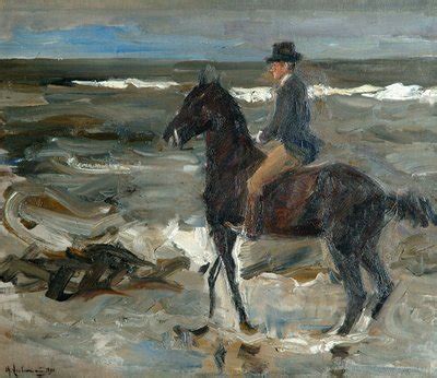 Reiter Am Strand Von Max Liebermann Als Kunstdruck