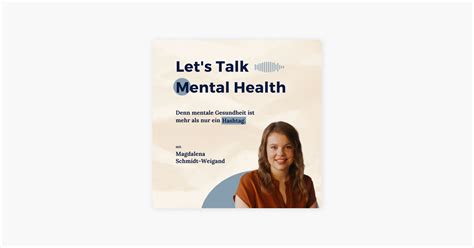 ‎lets Talk Mental Health On Apple Podcasts