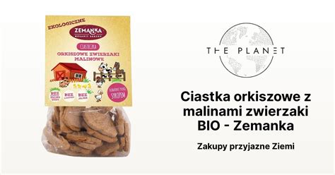 Ciastka Orkiszowe Z Malinami Zwierzaki Bio Zemanka The Planet