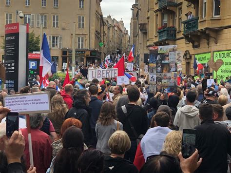 Lorraine Pass Sanitaire De Nouvelles Manifestations Annonc Es Ce Samedi