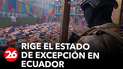 Ahora Rige El Estado De Excepción En Ecuador Videos