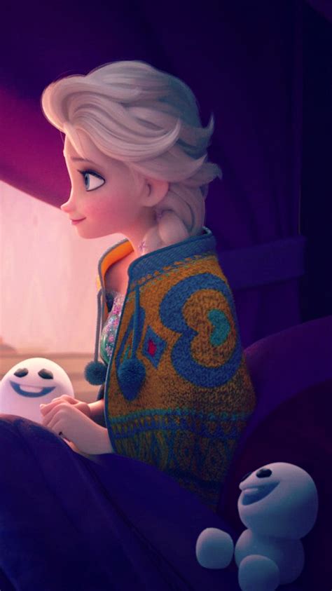 Frozen Fever Elsa Phone Wallpaper Elsa The Snow Queen Photo 39332008 Fanpop