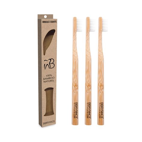 BROSSE A DENTS BAMBOU BLEUE Kit Blanchiment Dentaire BBRYANCE