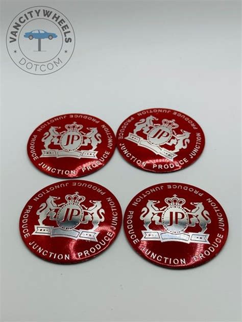 Pcs Mm Junction Produce Jp Stickers Emblems Unleash The Etsy