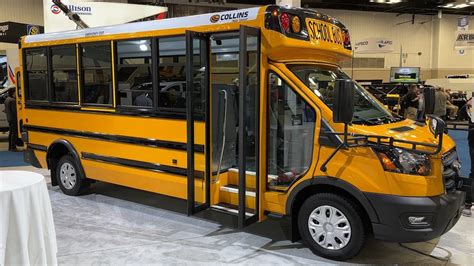 Collins Electric School Bus 2023 Ford E Transit Youtube