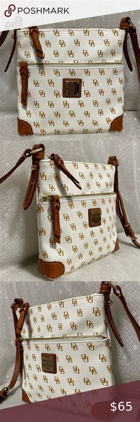 Dooney Bourke Gretta Signature Coated Canvas Letter Carrier Crossbody