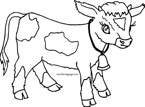 Cow And Calf Coloring Pages at GetColorings.com | Free printable colorings pages to print and color