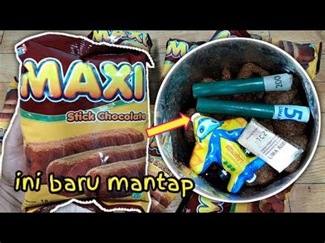 WOW Dapet Uang Segepok Unboxing Snack MAXI Berhadiah Uang Dan