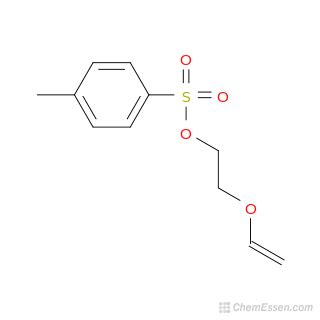 Toluene Sulfonic Acid Vinyloxy Ethyl Ester Structure C H O S