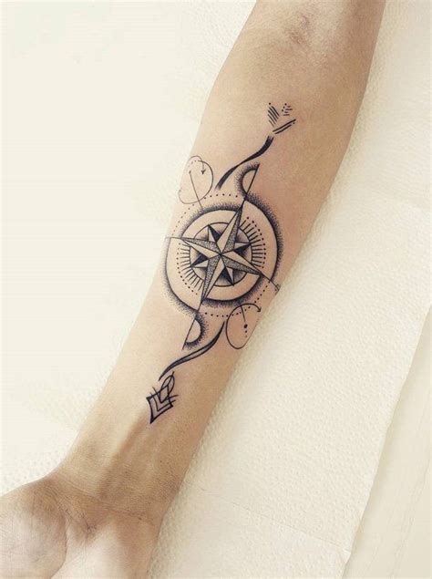 Resultado De Imagen Para Compass Arm Tattoo Tatuaje Tatoeage Ideeën Tatoeages En