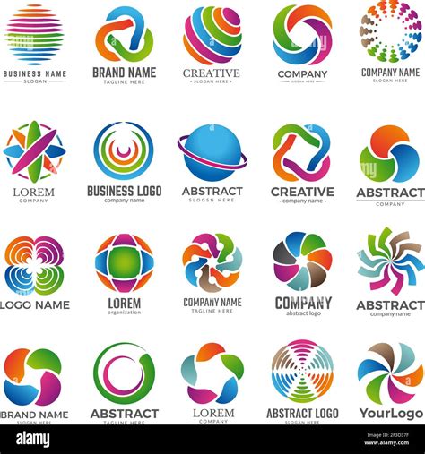 Colorful Globe Logo